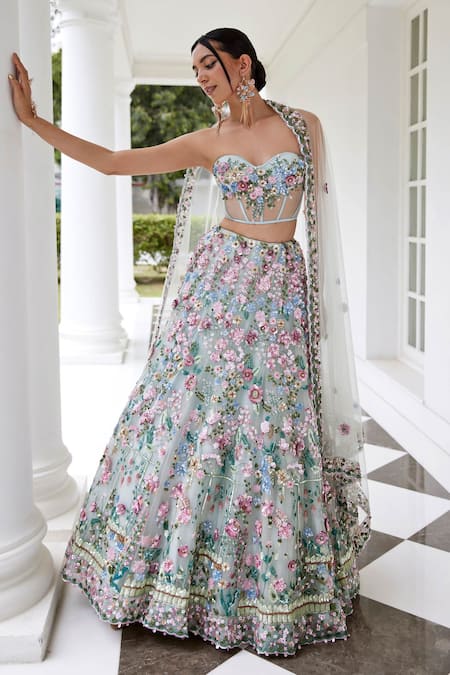 Opus Atelier Embroidered Lehenga Set 