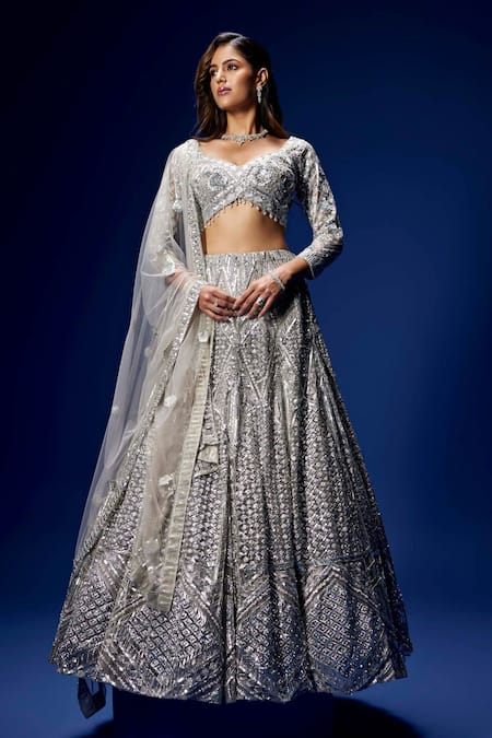 Opus Atelier Zephyr Embroidered Lehenga Set 