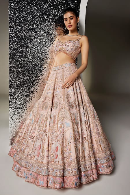 Opus Atelier Blush Layla Lehenga Set 