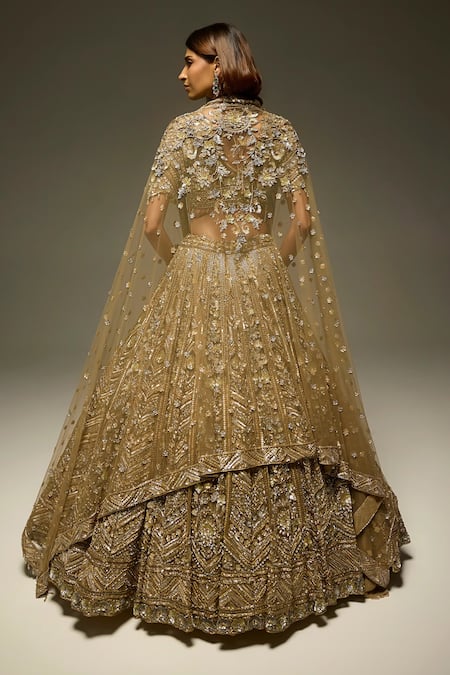 Opus Atelier Gold Juniper Bridal Lehenga Set 