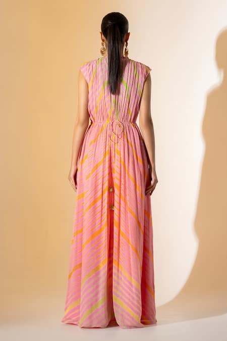 K-Anshika Leheriya Pattern Dress 