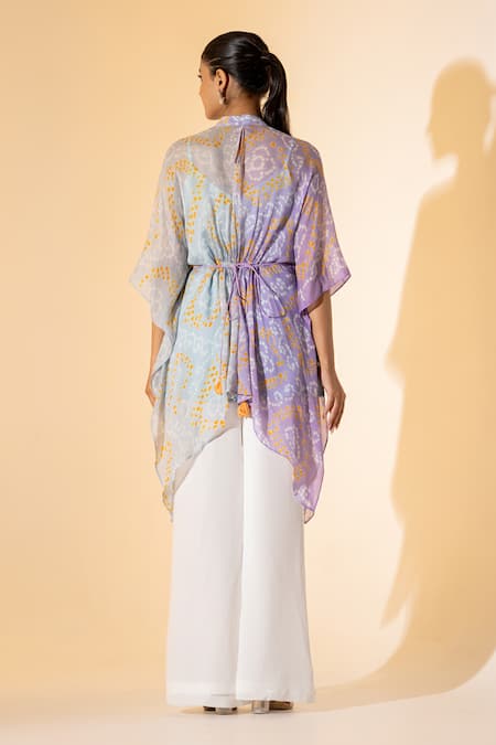 K-Anshika Leheriya Pattern Top & Pant Set 