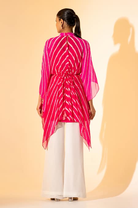 K-Anshika Leheriya Pattern Top & Pant Set 