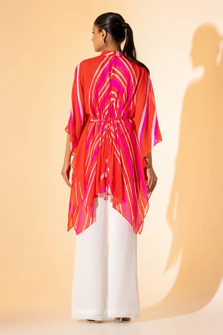 K-Anshika Leheriya Pattern Top & Pant Set 