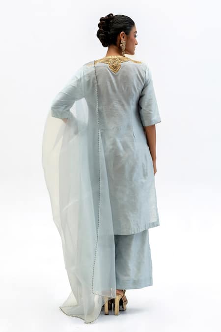 Garo Tribal Embroidered Kurta Set 