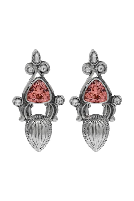Sangeeta Boochra Heritage Silver Earrings 