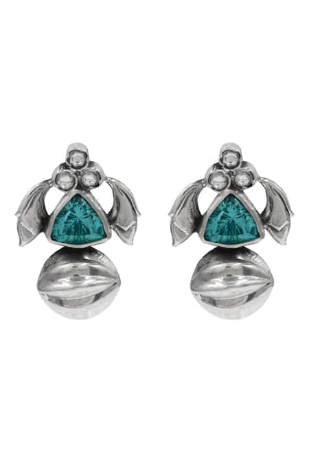 Sangeeta Boochra Stone Embellished Earrings 