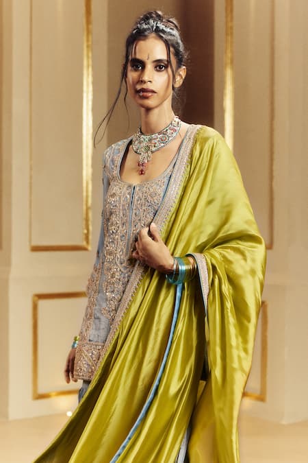 Punit Balana Noor Embroidered Kurta & Gharara Set 