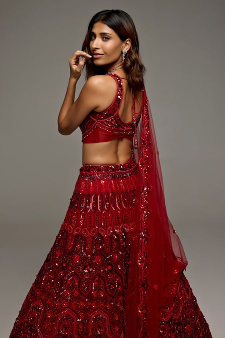 Opus Atelier Roselyn Embroidered Lehenga Set 