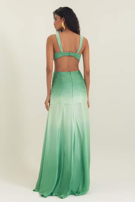 Pinup By Astha Tuscany Front Cut Out Gown 