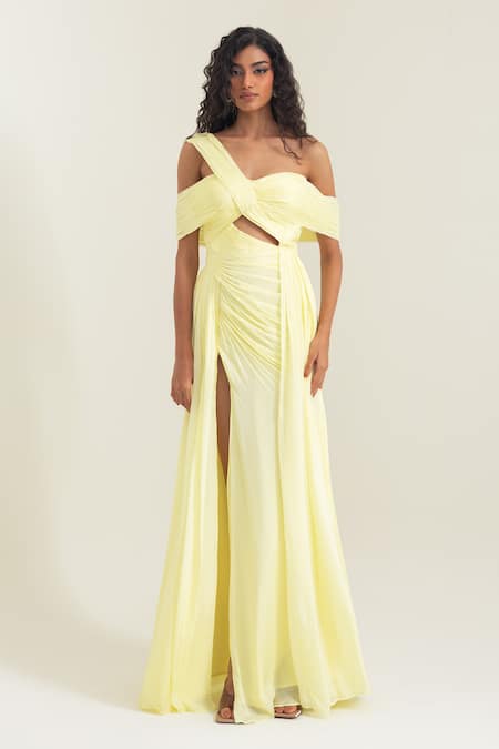 Pinup By Astha Sorrento Draped Gown 