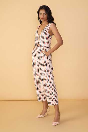 Shop_Saaksha & Kinni_Off White Box Loly Printed Trouser _Online_at_Aza_Fashions