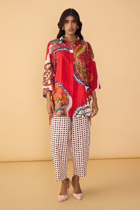 Saaksha & Kinni Multi Color Box Loly Printed Trouser 