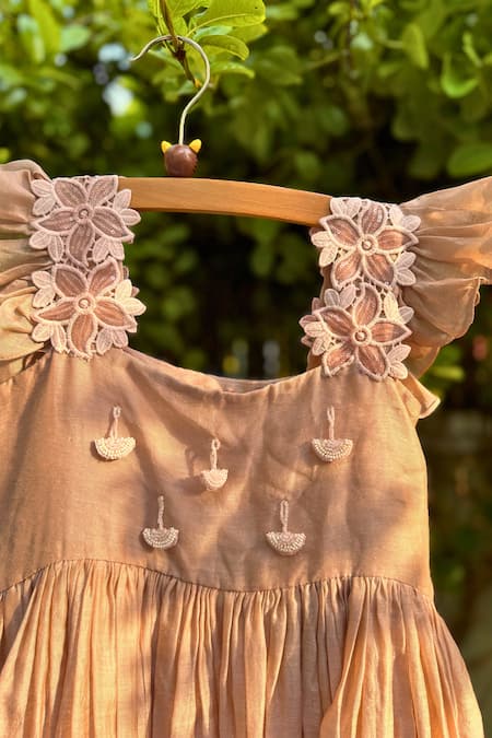 Snuggleme Floral Embroidered Dress 