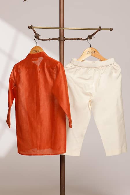 Snuggleme Chanderi Kurta & Pant Set 