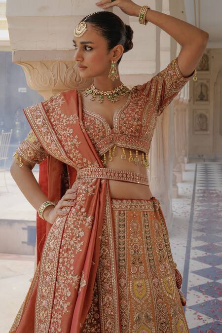 Shop_MAISARA JEWELRY_Gold Plated Pearls, Stones Kundan Choker Set