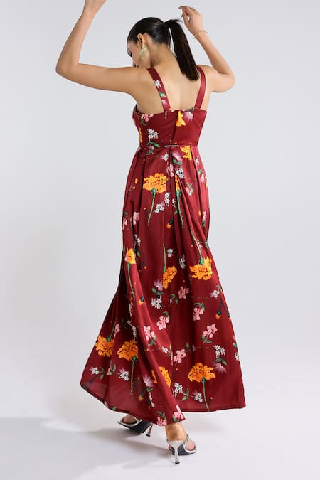 Studio Surbhi Garden Pattern Dress 