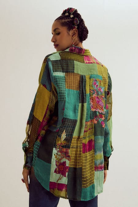 Capisvirleo Paako Patchwork Shirt 