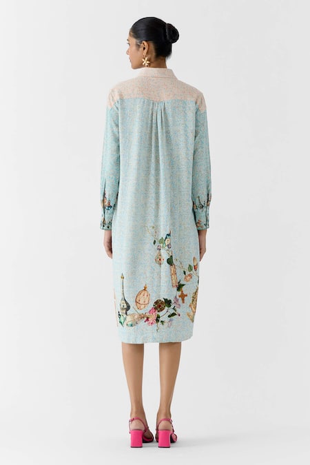 Studio Rigu Faberge Printed Shirt Dress 