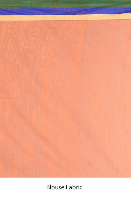Buy_Naintara Bajaj_Orange Cotton Satin Zari, Butti Woven Pattern Saree With Running Blouse _Online_at_Aza_Fashions