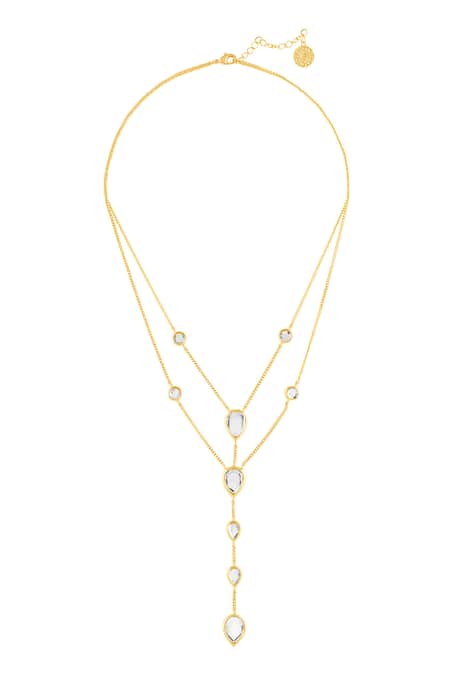 Isharya Ayaana Mirror Y Necklace 