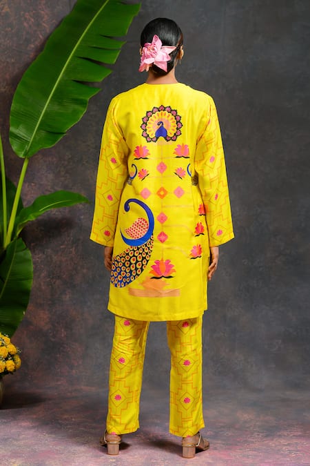 Prachi Kamat Morvika Printed Kurta & Pant Set 