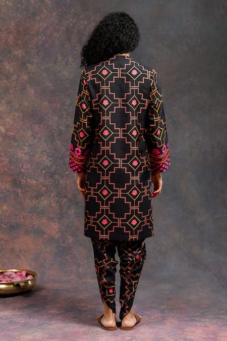 Prachi Kamat Morbagh Printed Kurta With Pant 
