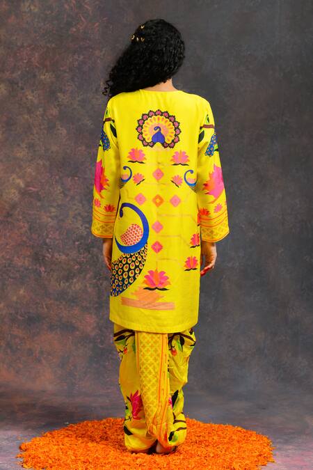 Prachi Kamat Kamalkari Print Kurta & Pant Set 