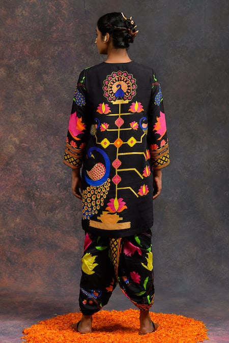 Prachi Kamat Kamlkari Printed Kurta & Pant Set 