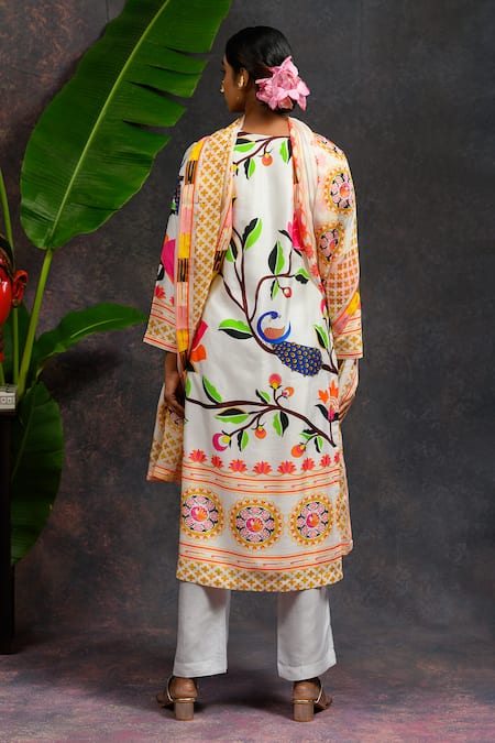 Prachi Kamat Asawali Printed Kurta Set 