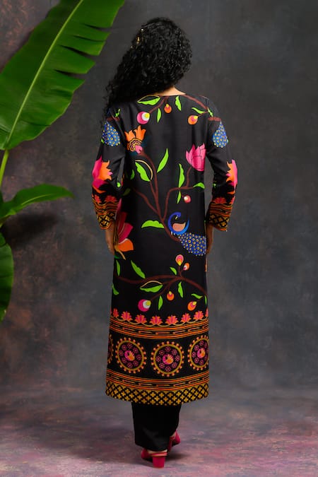 Prachi Kamat Asawali Printed Kurta Set 