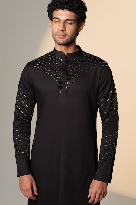 Sanjana Reddy Designs Cutdana Embroidered Kurta 