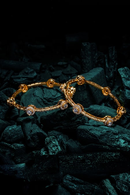 Vivinia By Vidhi Mehra Embellished Bangles