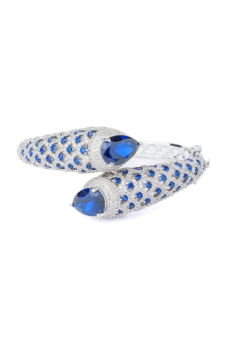 Vivinia By Vidhi Mehra Gemstone Embellished Kada 