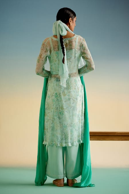 Shetab Kazmi Printed Kurta Set 