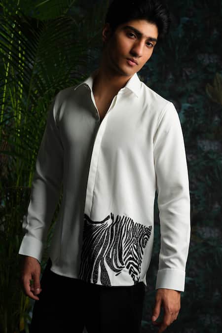 House Of Koa Zira Print Shirt 