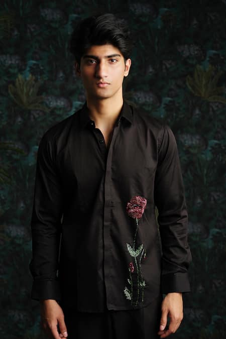 House Of Koa Crimson Bloom Shirt 