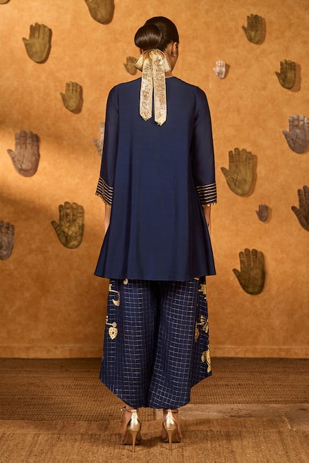 Masaba Sapphire Whispering Kurta & Pant Set 