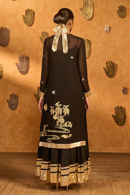 Masaba Stillwater Bloom Anarkali With Kurta 
