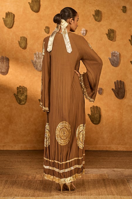 Masaba Mocha Muse Moonfish Kaftan 