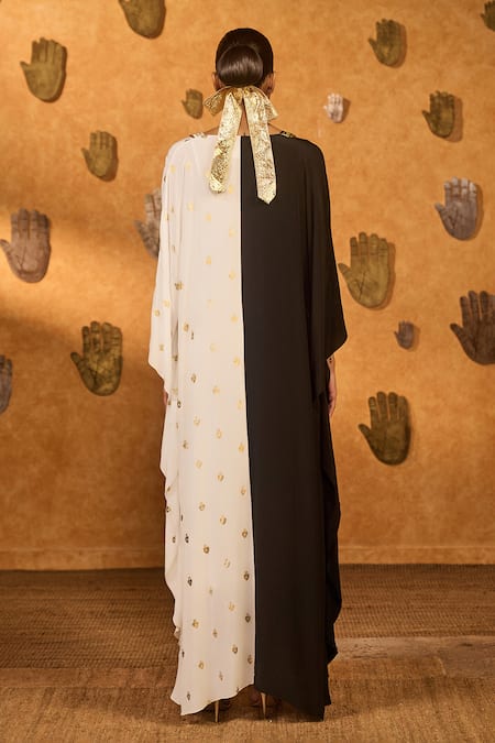 Masaba Black & White Heartbeat Kaftan 