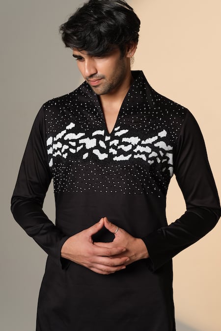 Sanjana Reddy Designs Sequin Work Short Kurta 