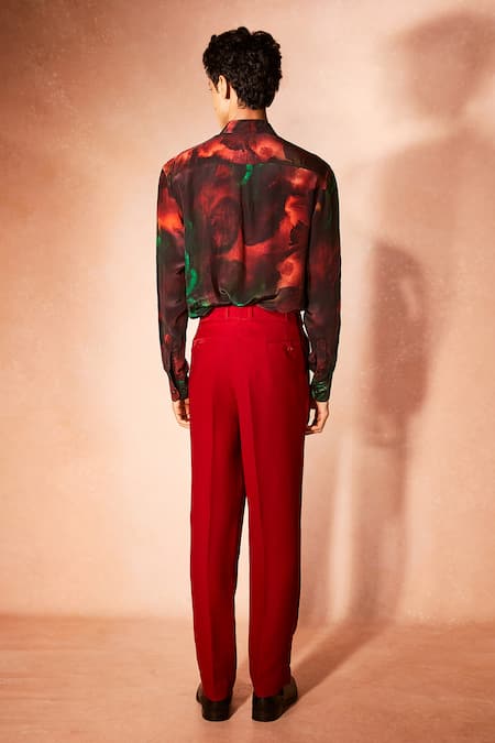Nirmooha Ignite Pattern Shirt With Pant 