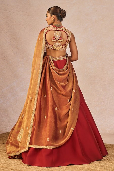 Masaba Baat Ban Gayi Embroidered 10 Kalis Lehenga Set 