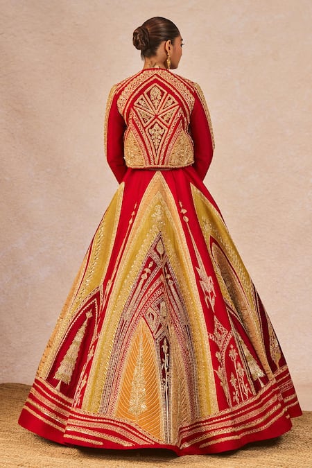Masaba Garam Masala Embroidered Jacket Lehenga Set 