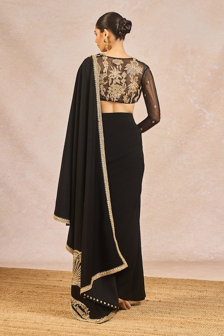Masaba Aur Tum Embroidered Pre-Stitched Saree Set 