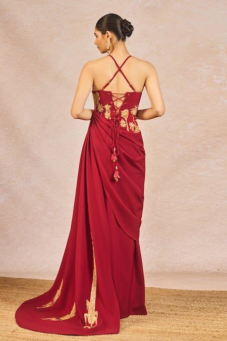 Masaba Mehakasa Paigam Embroidered Gown 