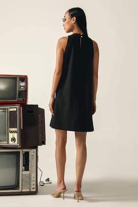 House Of Zeniaa Ellie Embroidered Dress 