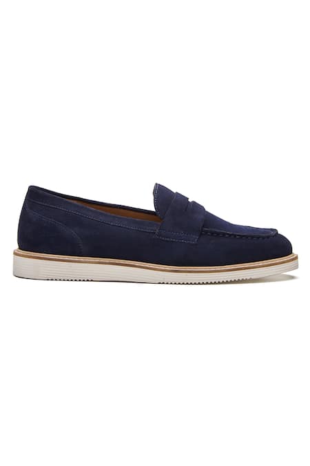 Dang Shoes_Navy On Drive Loafers _Online_at_Aza_Fashions
