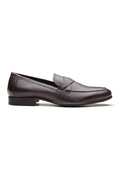 Dang Shoes_Brown Palace Tapered Toe Loafers _Online_at_Aza_Fashions